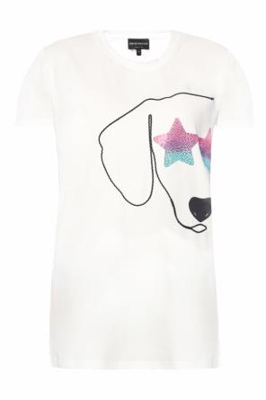 Studded t-shirt, zdjęcie 1 Studded t-shirt od Emporio Armani